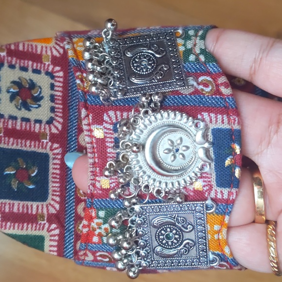 Indian/Pakistani Ethnic sandal heels 10M - Picture 7 of 9